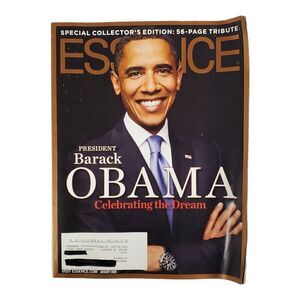 Essence Magazine 2009 Barack Obama Special Collector's Edition 56 Page Tribute